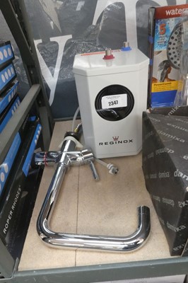 Lot 2347 - Unboxed Reginox 3 in 1 instant water boiling...