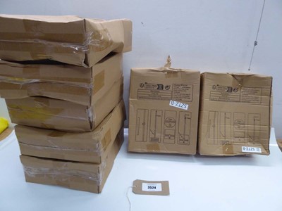 Lot 3524 - 7 brush and pan sets