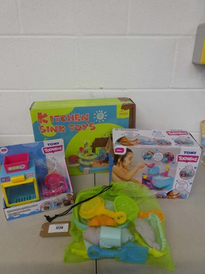 Lot Selection of water toys to include Kitchen...