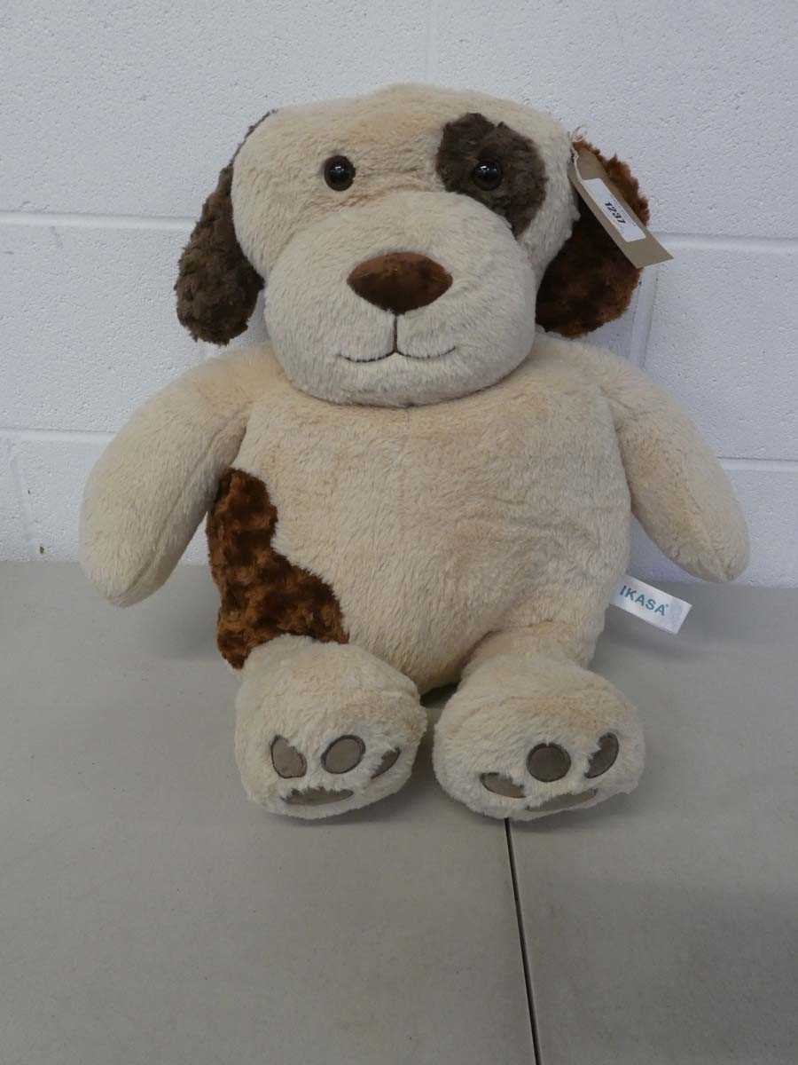 Lot Large Ikasa Dog Plushie