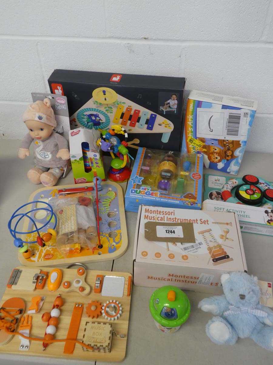 Lot Selection of Baby toys to include Montessori...