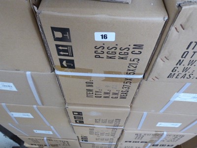 Lot 16 - 9x boxes of 6x Casper wash basin mono mixer...