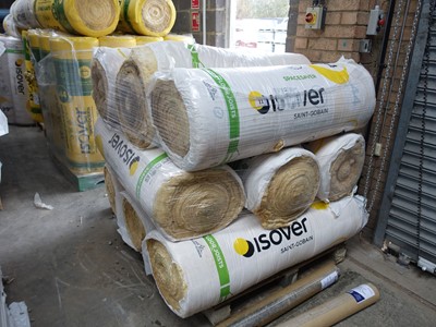 Lot 11 - Approx. 40 rolls of Isover space saver insulation