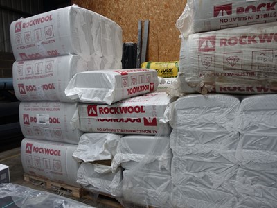Lot 13 - Approx. 55 bales of Rockwool A1 non...