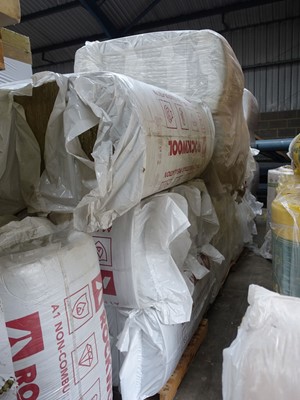 Lot 13 - Approx. 55 bales of Rockwool A1 non...