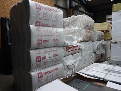 Lot 13 - Approx. 55 bales of Rockwool A1 non...