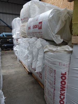 Lot 13 - Approx. 55 bales of Rockwool A1 non...