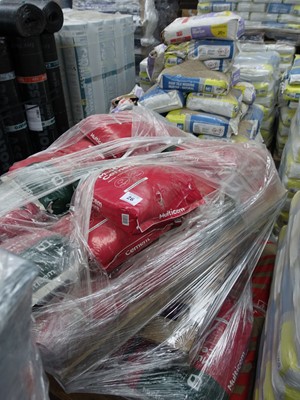 Lot 26 - 2 misc. pallets of FP McCann roof tile bedding...