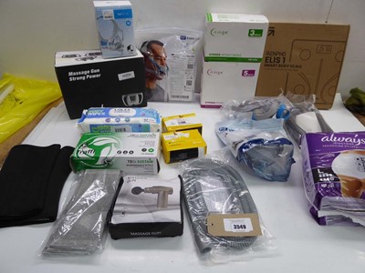 Lot 3549 - Massage guns, ResMed & other nasal masks,...