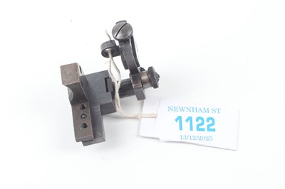 Lot 1122 - WIlkes target rearsight, with bracket for...