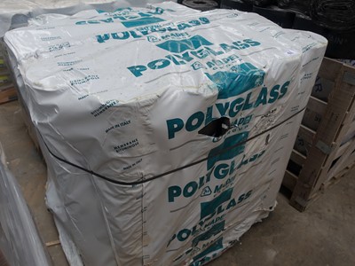 Lot 42 - Pallet of approx. 25 rolls of Polyglass torch...