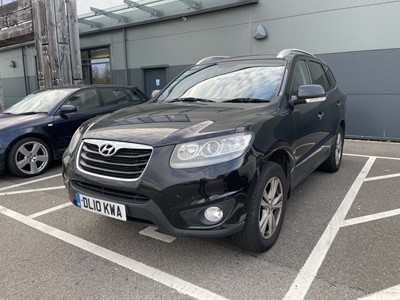 Lot (DL10 KWA) 2010 Hyundai Santa Fe Premium CRDI...