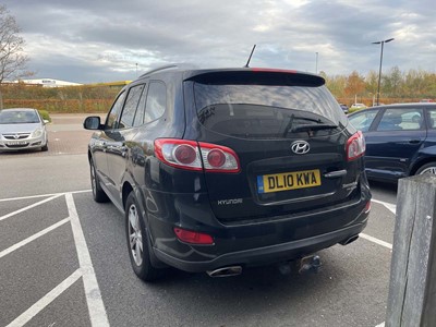 Lot (DL10 KWA) 2010 Hyundai Santa Fe Premium CRDI...