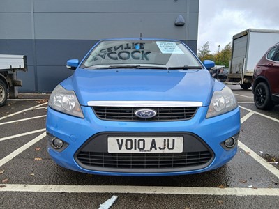 Lot (VO10 AJU) 2010 Ford Focus Zetec TDCI 109...