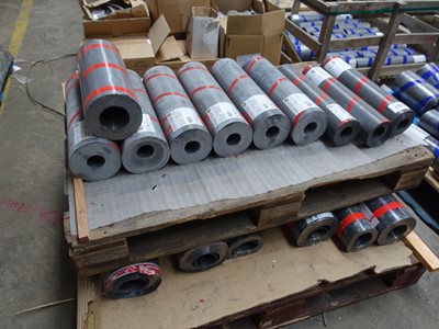 Lot 105 - 16 various sized rolls of Code 5 lead