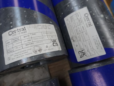 Lot 108 - 17 rolls of Code 4 lead