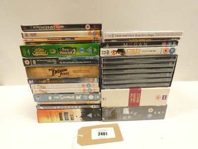 Lot 2401 - Quantity of DVD films and box sets