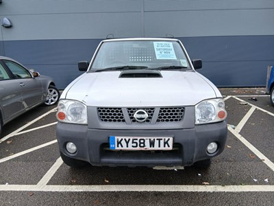 Lot (KY58 WTK) 2008 Nissan NP300 D22 single-cab...