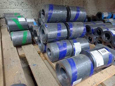 Lot 113 - Approx. 24 rolls of narrow Code 4 lead...