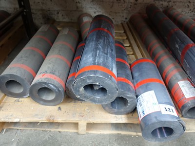Lot 121 - 7 various width rolls of Code 5 lead