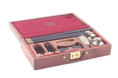 Lot 1137 - Cased 12 bore cleaning kit