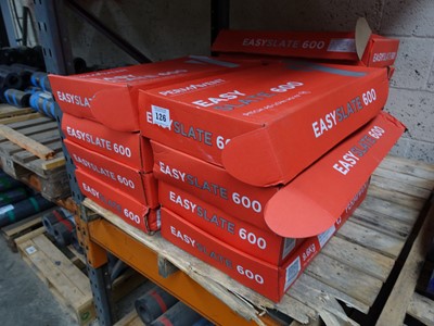 Lot 126 - 13 boxes of Easy Slate 600