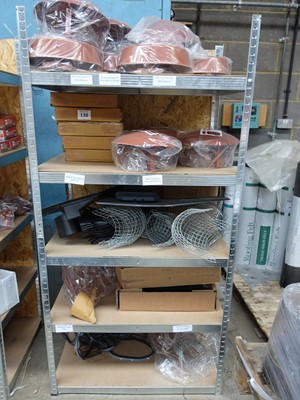 Lot 130 - Range of chimney guard wire balloons, cowls...