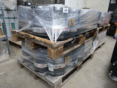 Lot 128 - 4 pallets of red detail shingle strip