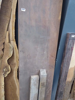 Lot 4228 - Large plank of mahogany 480mm x 70mm x 3m long
