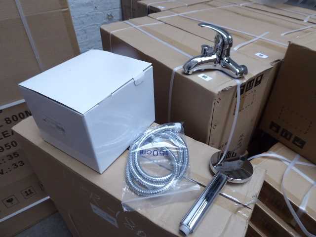 Lot 95 - 2x boxes of 6x Sienna bath/shower mixers (12x...