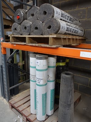 Lot 149 - Two part pallets of various roofing felt