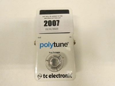 Lot 2007 - TC Electronic PolyTune tuner / buffer