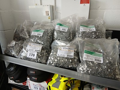 Lot 170 - Shelf containing approximately twenty packs of...