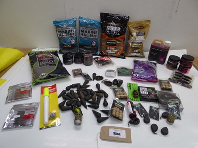 Lot 3564 - Fishing accessories including Ground bail,...