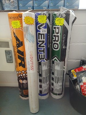 Lot 175 - Four various rolls of Vent 3 and other...