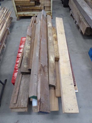 Lot 4283 - Pallet of various timbers including mahogany,...