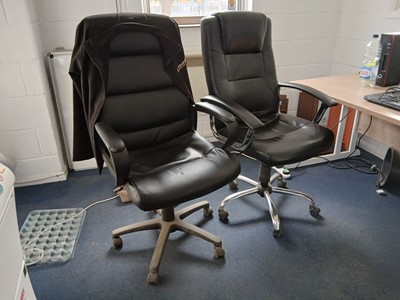 Lot 191 - Office furniture on the ground floor...