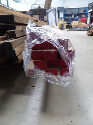 Lot 4289 - Pack of 13 pieces of PAR oak 40mm x 30mm x...