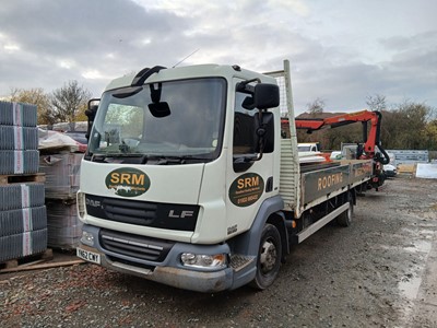 Lot 4 - YN62 CWY - DAF LF L45 drop side lorry, 4461cc...