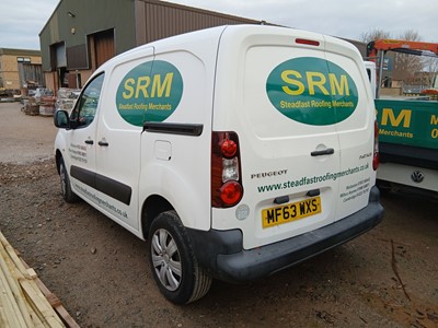 Lot 7 - MF63 WXS - Peugeot Partner 850 S L1 HDI panel...