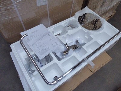 Lot 118 - 2x boxes of 4x thermostatic shower mixer sets...