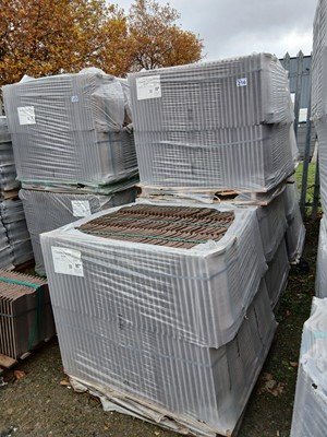 Lot 216 - Five full packs of Double Pantiles in brown