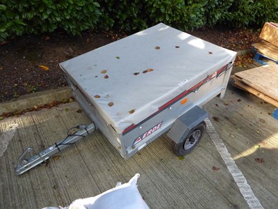 Lot 4154 - One to One Erde single axle galvanised bodied...