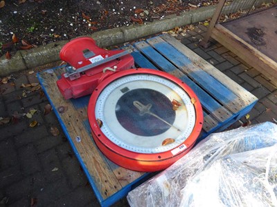 Lot 4164 - Part of a Hereford Scale Company scales