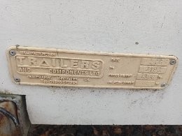 Lot 4180 - Single axle catering trailer