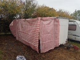 Lot 4180 - Single axle catering trailer