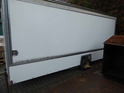 Lot 4180 - Single axle catering trailer