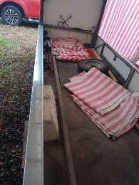 Lot 4180 - Single axle catering trailer