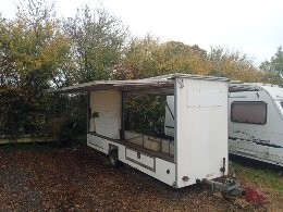 Lot 4180 - Single axle catering trailer
