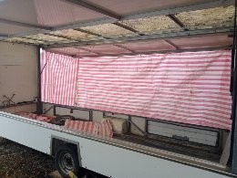 Lot 4180 - Single axle catering trailer